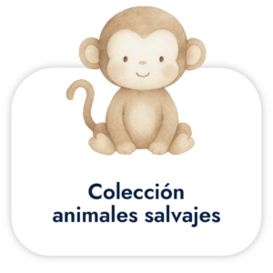 Flashcards Bilingües Colección animales salvajes